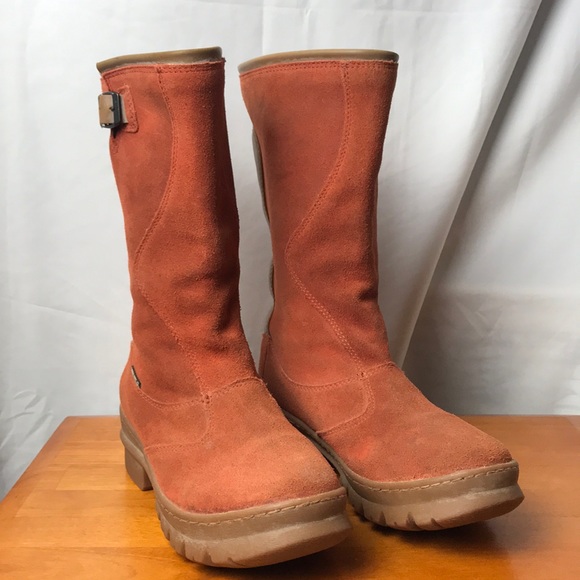 KEEN Willamette Orange Suede calf height Boot Sz:6